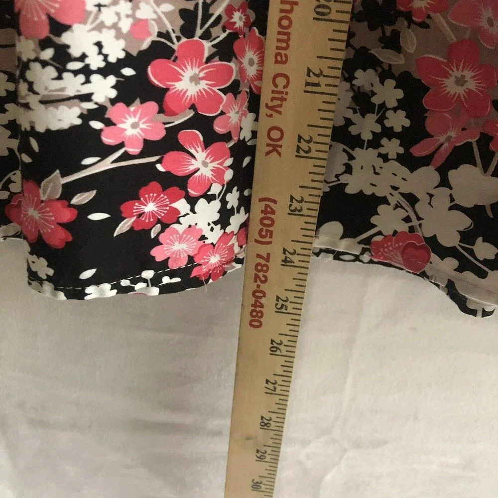 Pink Japanese Pleated Skirt, Anime, Toyko, Cherry Blossoms, Side Zipper, Medium - Picture 5 of 6